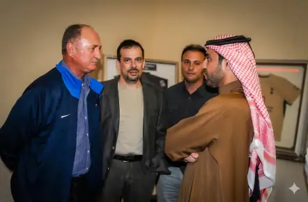 Luiz Felipe Scolari and Pedro Panzelli - World Cup Champion 2002